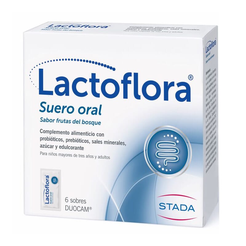 LACTOFLORA SUERO ORAL 6 Sobres