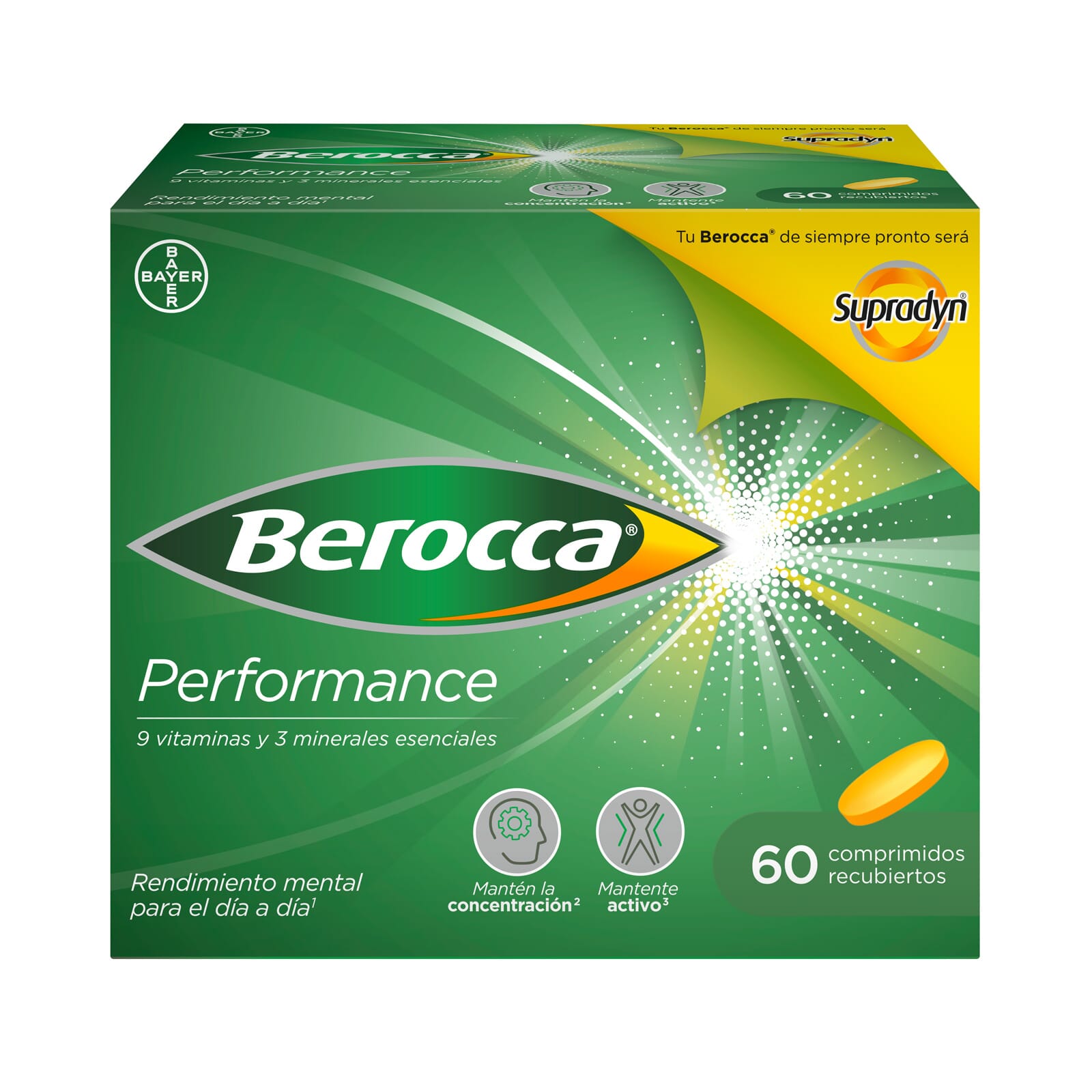 BEROCCA PERFORMANCE 60 Tabs