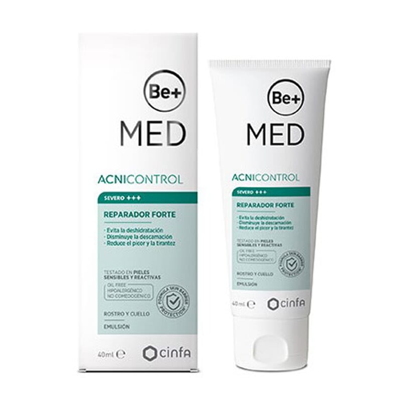 BE+ EMULSIÓN HIDRATANTE COADYUVANTE PIEL GRASA 40ml