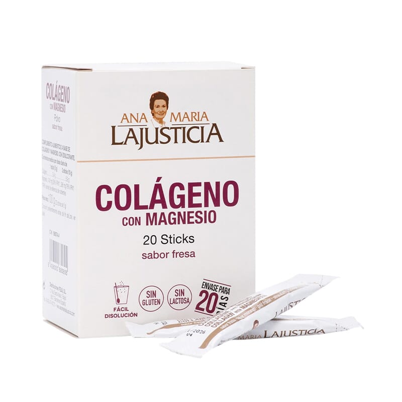 COLÁGENO CON MAGNESIO 20 Sobres de 5g