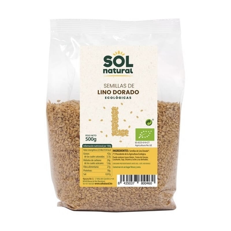 Semillas De Lino Dorado Bio 