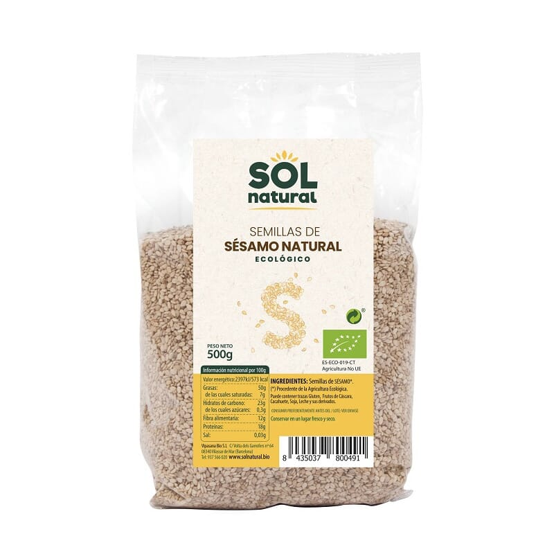 Semillas De Sésamo Natural Bio 500g