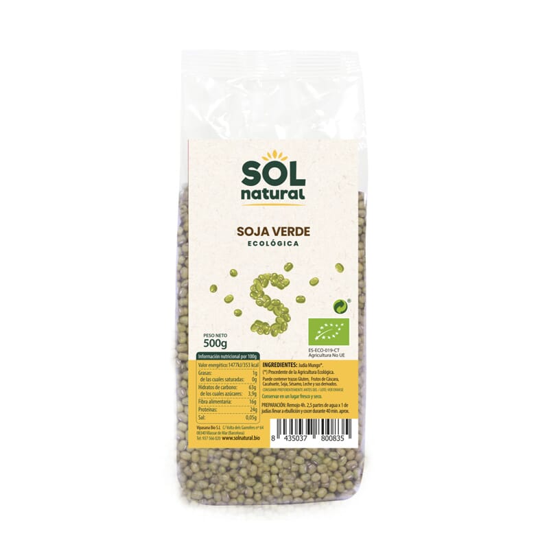 Soja Verde Bio 500g