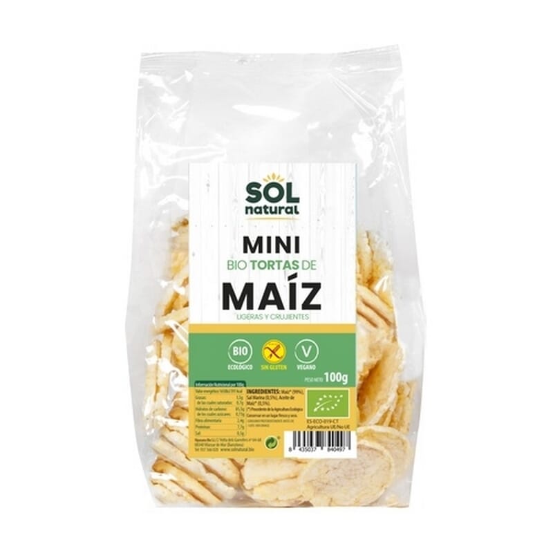 Mini Tortitas De Maíz Bio 