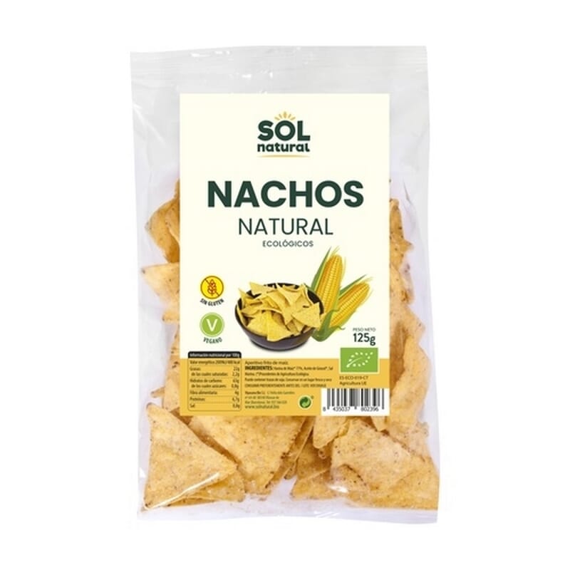 Nachos De Maíz Natural Bio 