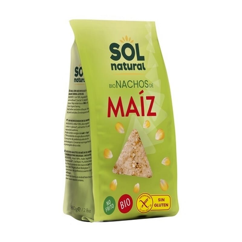 Nachos De Maíz No Fritos Bio 