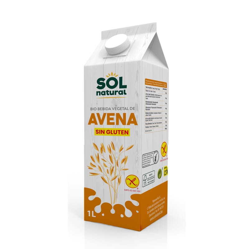 Bebida De Avena Sin Gluten Bio 1000 ml