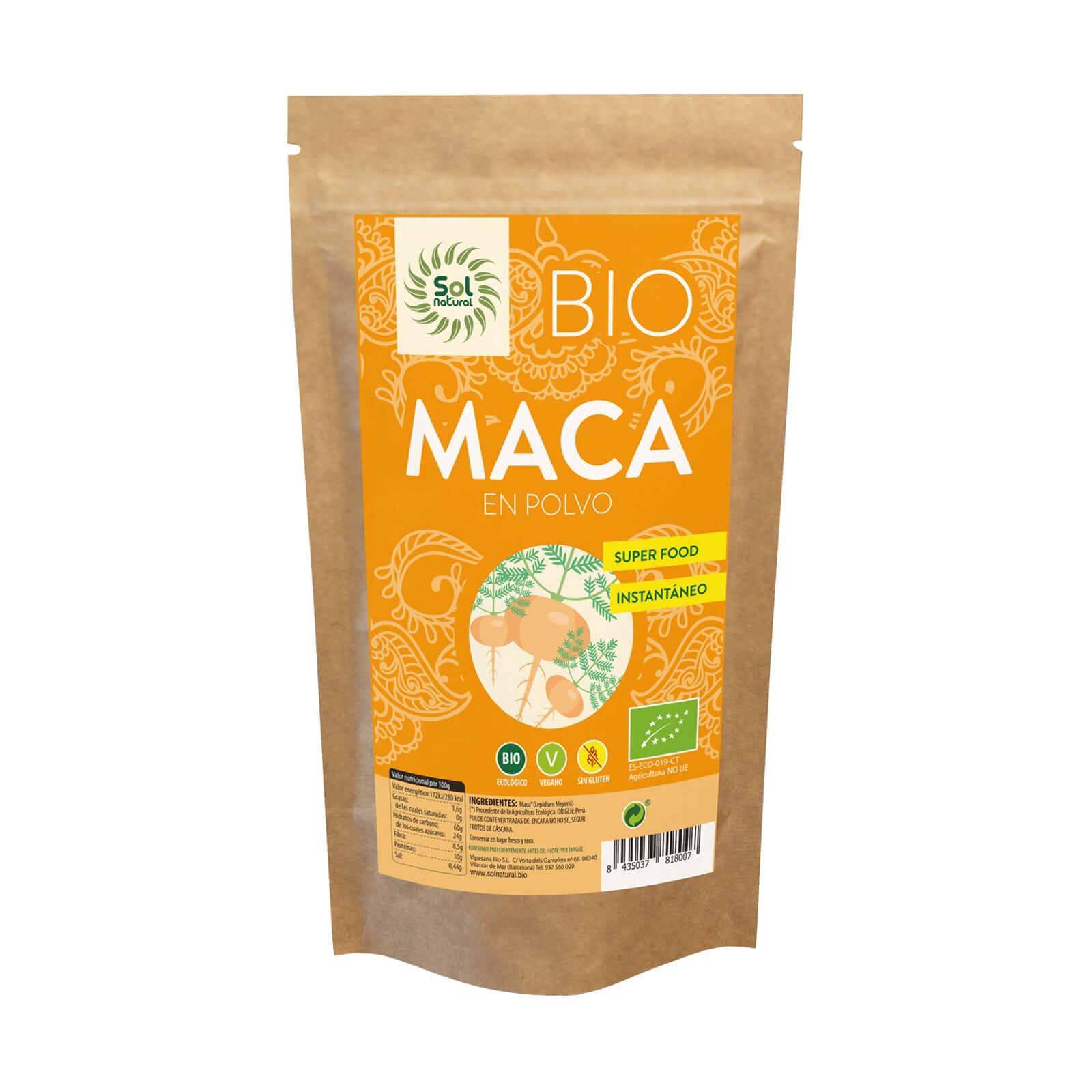 Maca Bio 200g