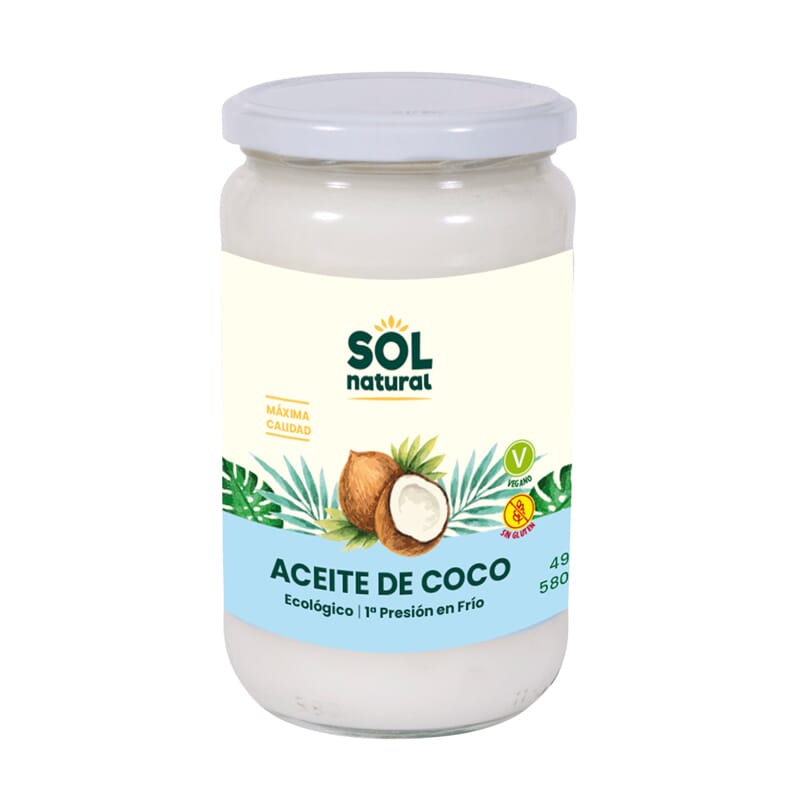 Aceite De Coco Virgen Extra Bio 580 ml