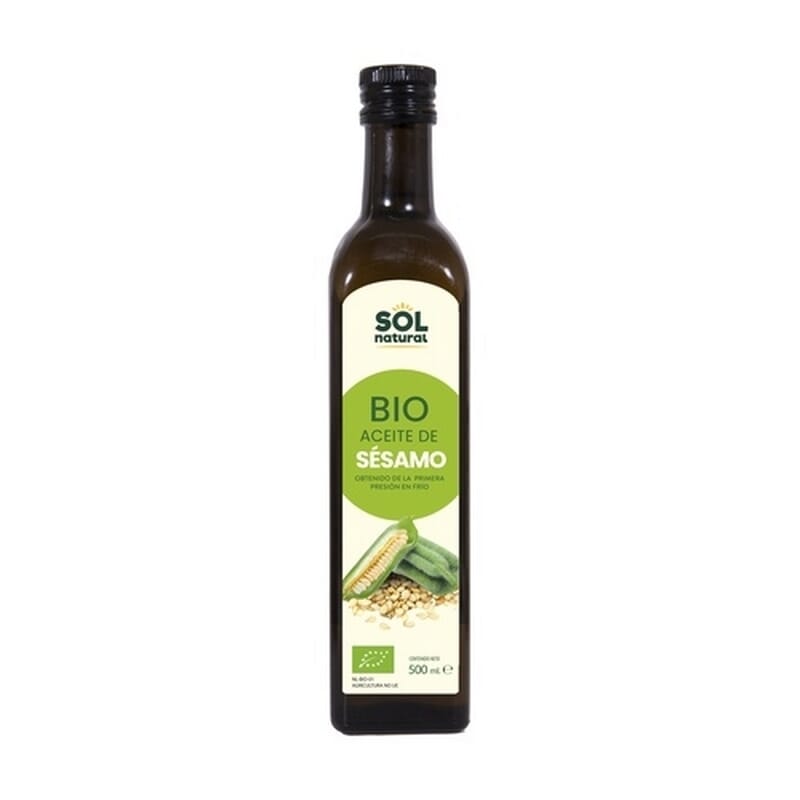 Aceite De Sésamo 1ª Presion Frio Bio Vegan 500 ml