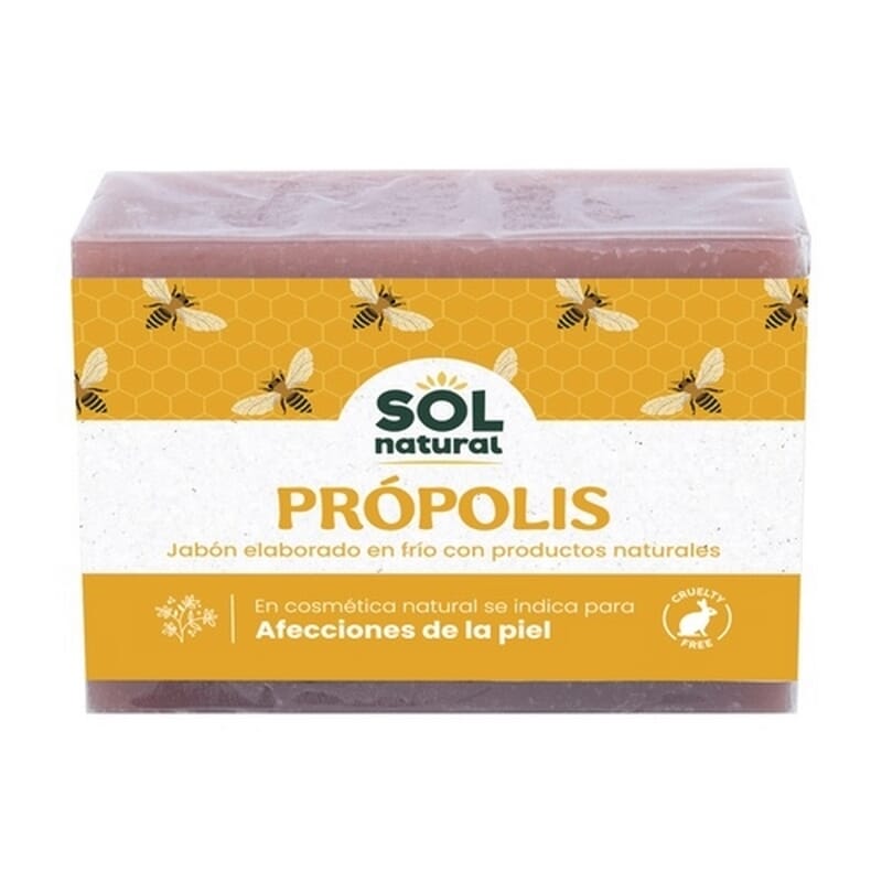 Jabón Natural Sólido De Propolis 