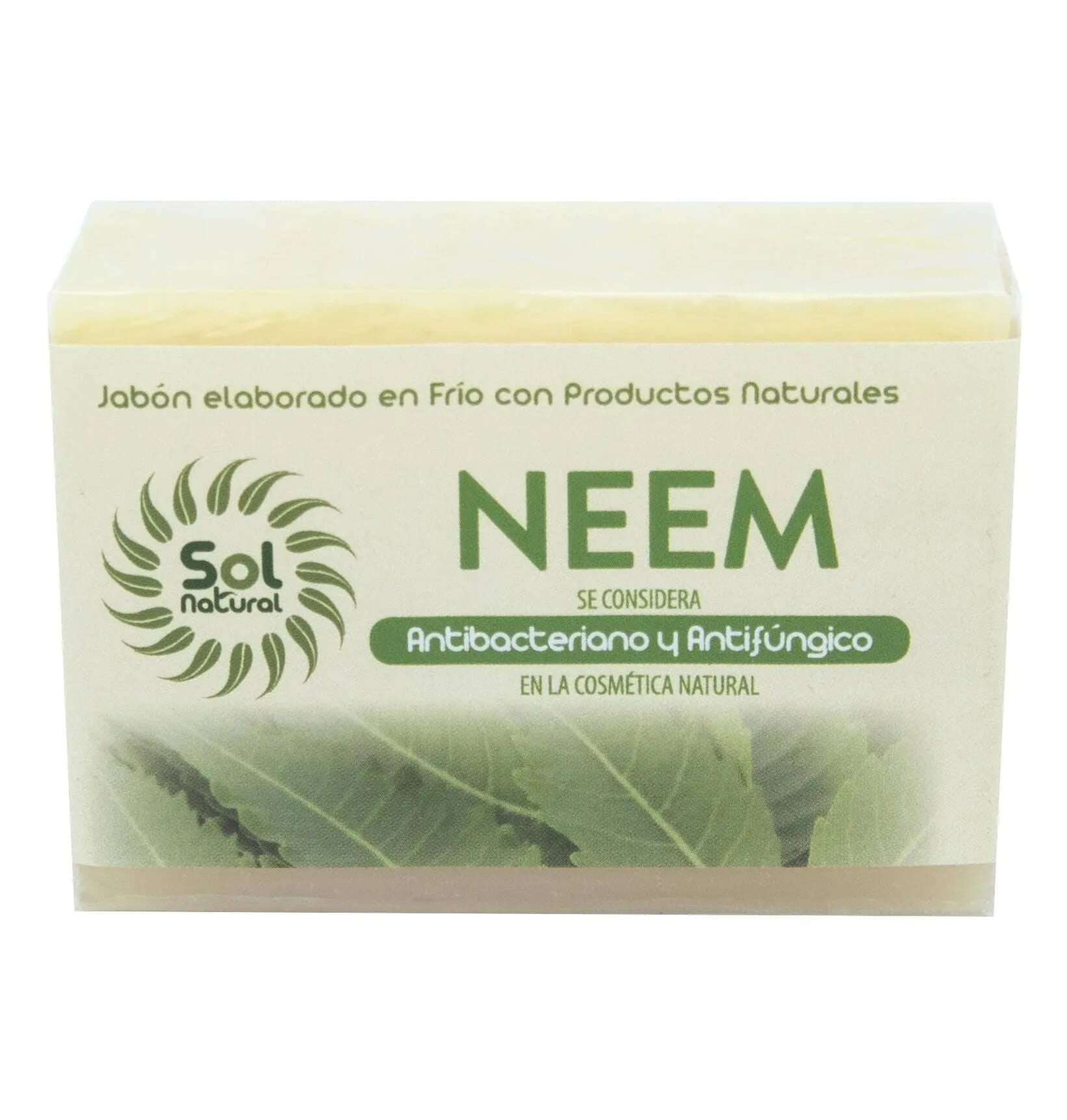 Jabón Natural Sólido De Neem 