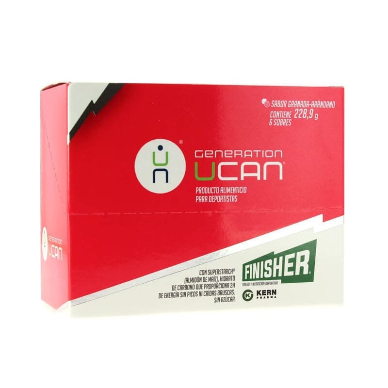 FINISHER GENERATION UCAN GRANADA-ARÁNDANO 38g 6 Sobres