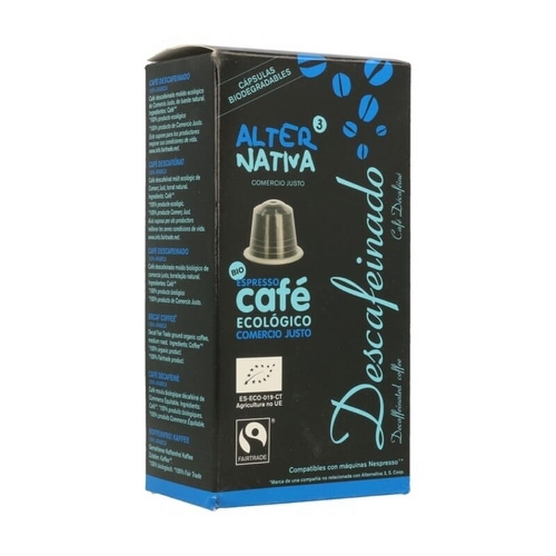 Café Descafeinado 100% Arábica Eco En Cápsulas 10 Uds de Alternativa3