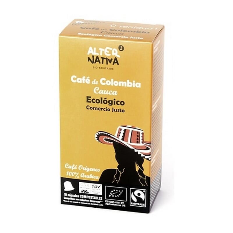 Café De Colombia 100 % Arábica Eco En Cápsulas 10 Uds