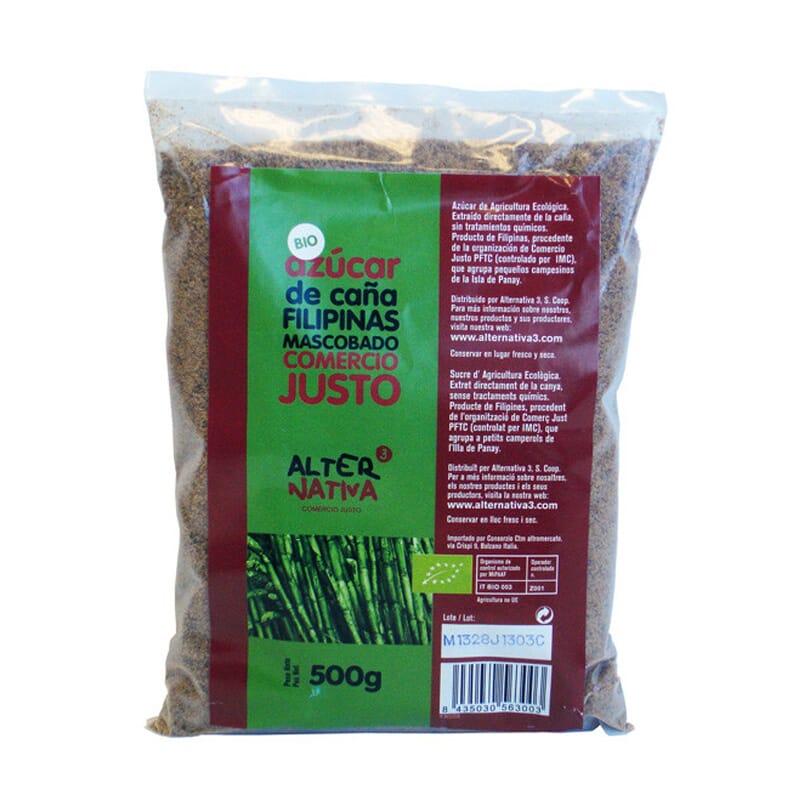 Mascobado Azúcar De Caña Filipinas Bio 500g