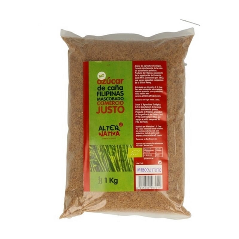 Azúcar De Caña Mascobado Filipinas 1 Kg