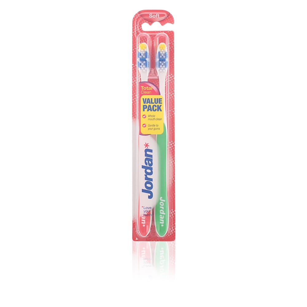 Total Clean Cepillo Dental Suave 2 Uds