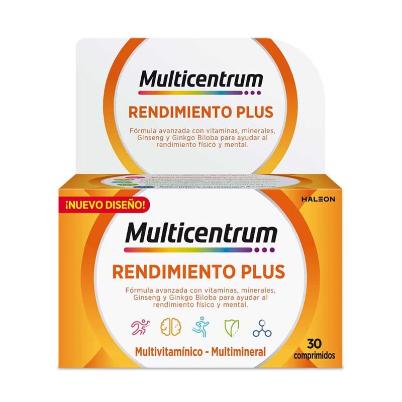 MULTICENTRUM PLUS GINSENG Y GINKGO 30 Tabs