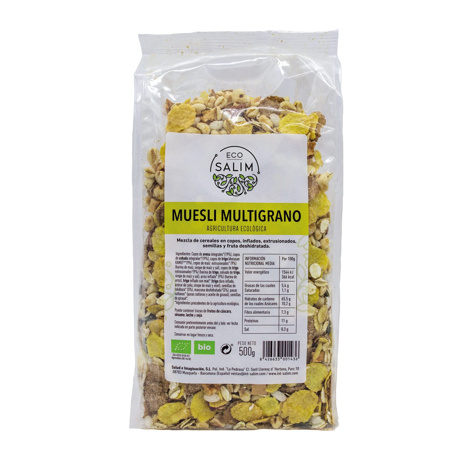 Bio Muesli Multigrano 500g