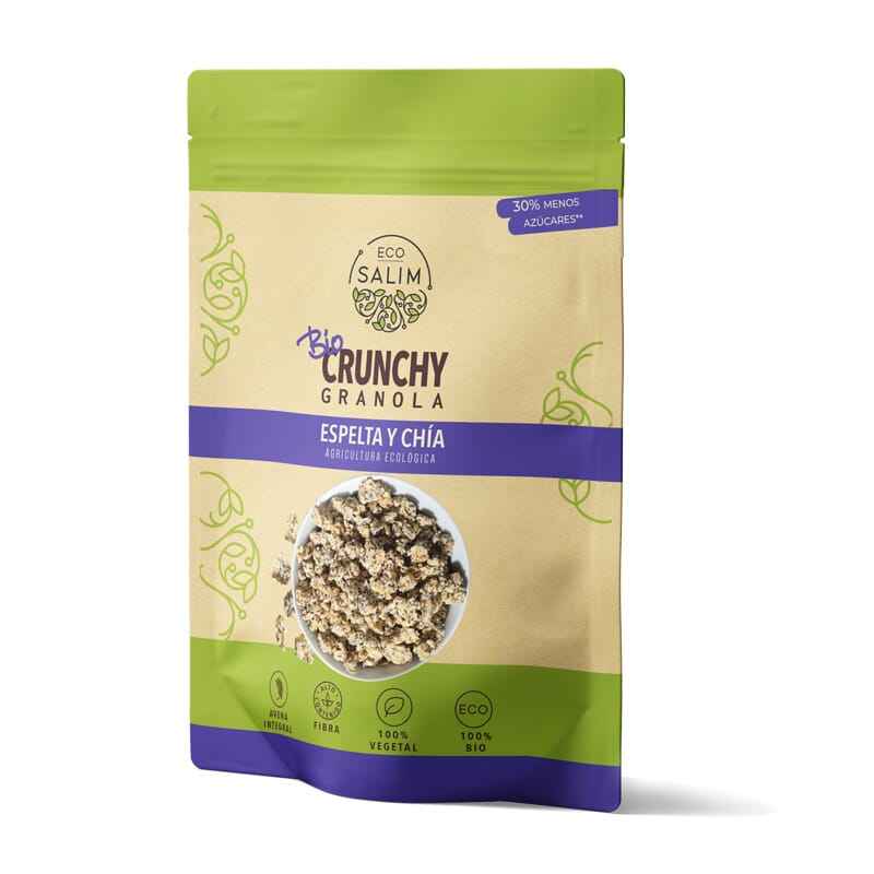 Bio Crunchy Granola De Espelta Y Chía Eco 250g