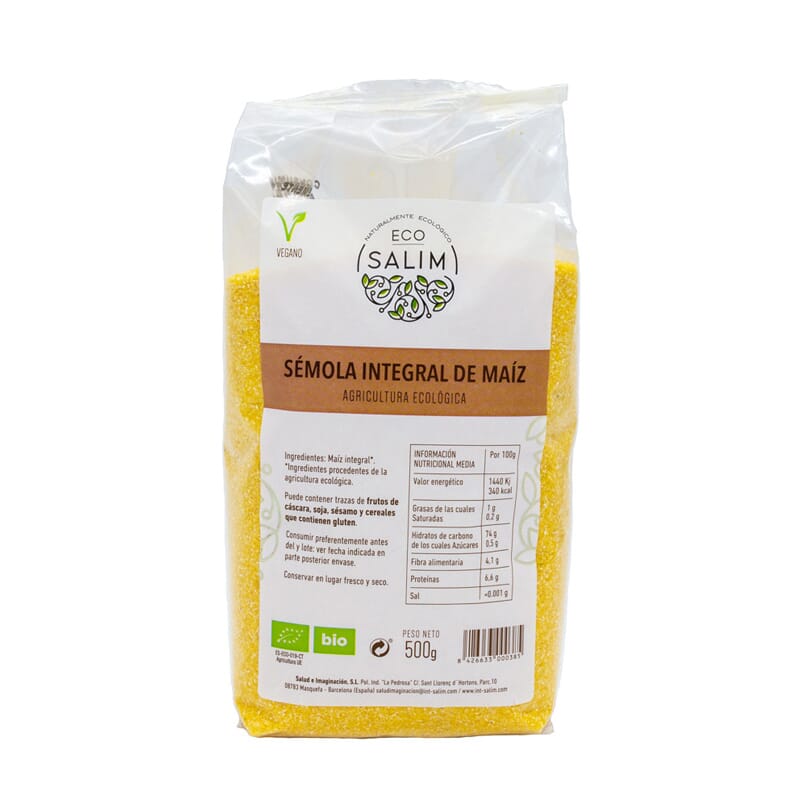 Sémola Integral De Maíz Eco 500g