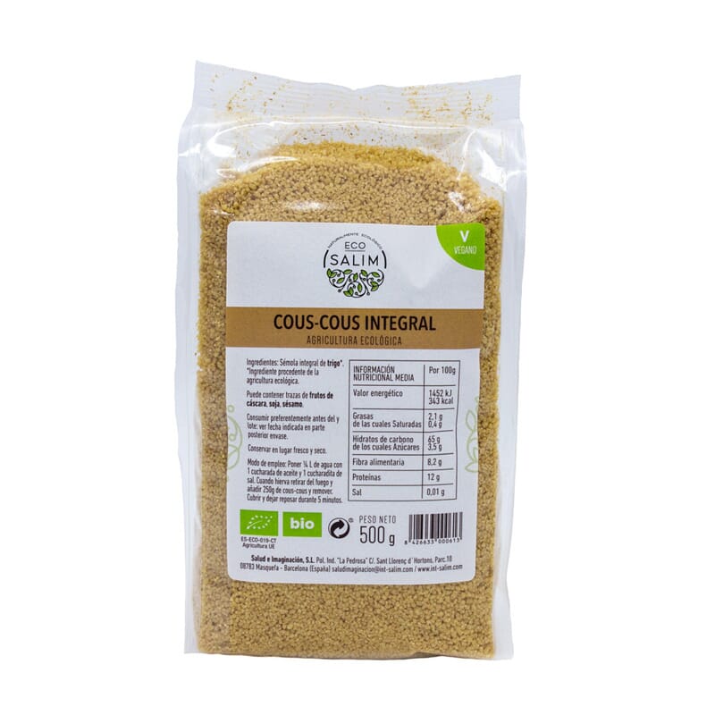 Cuscús Integral Eco 500g