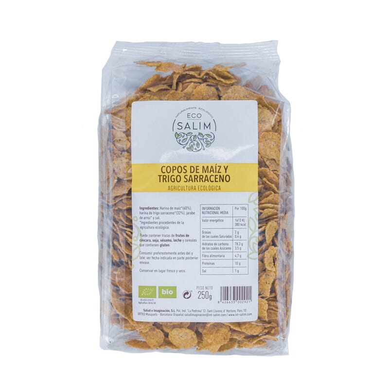 Copos De Maíz y Quinoa Eco 250g