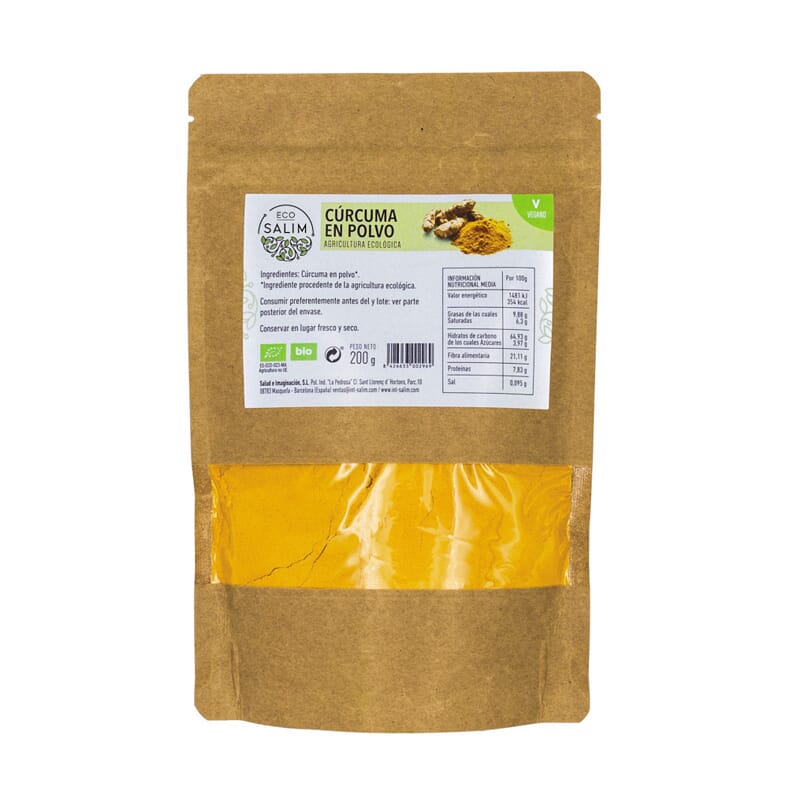 CÚRCUMA EN POLVO BIO 200g