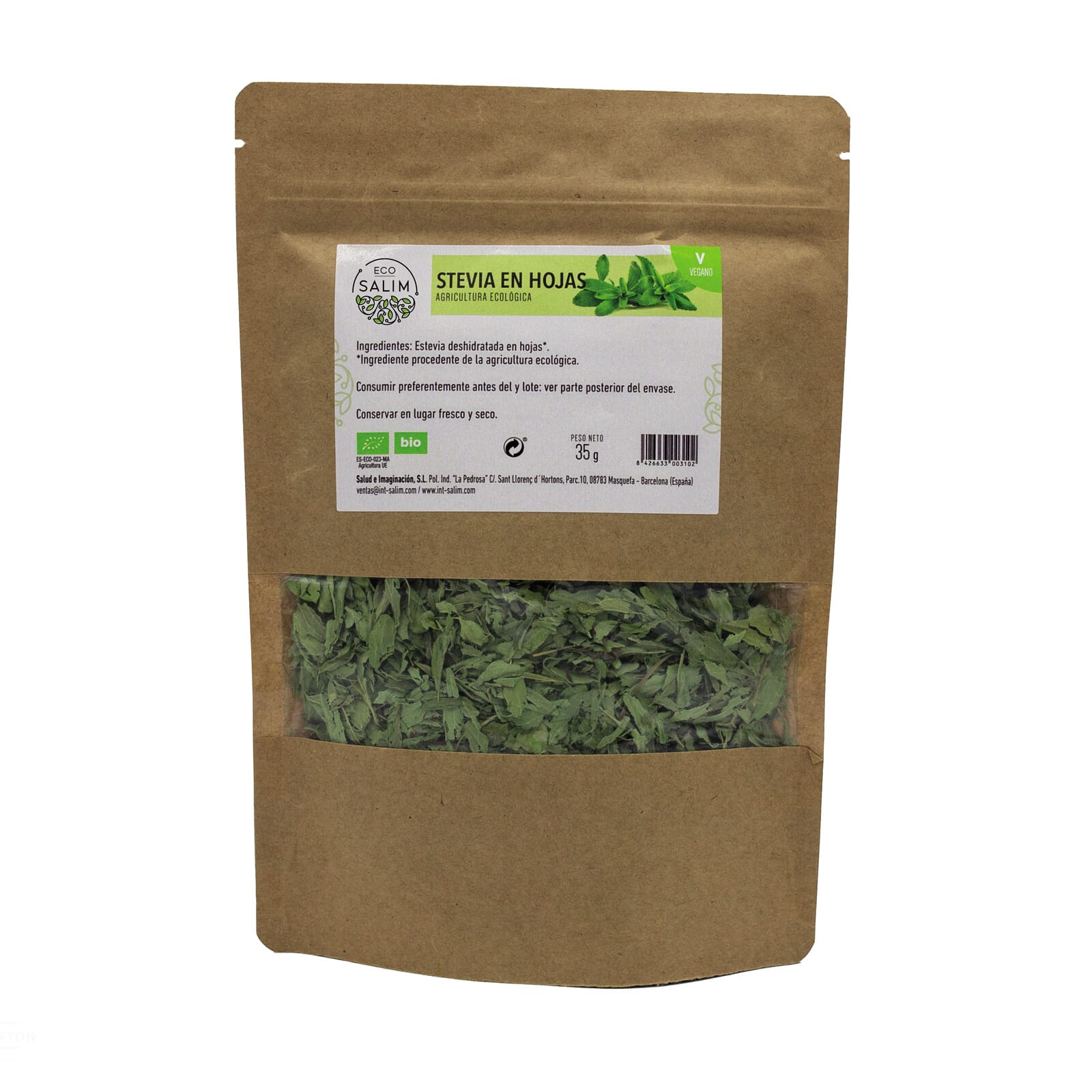 STEVIA EN HOJAS BIO 35g