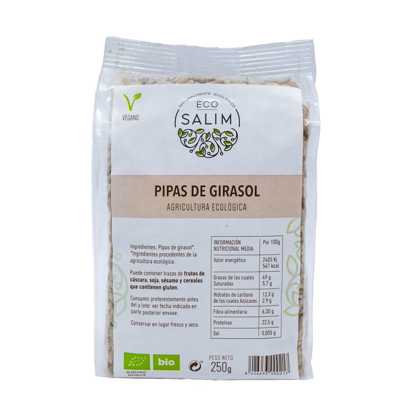 Pipas De Girasol Bio 250g