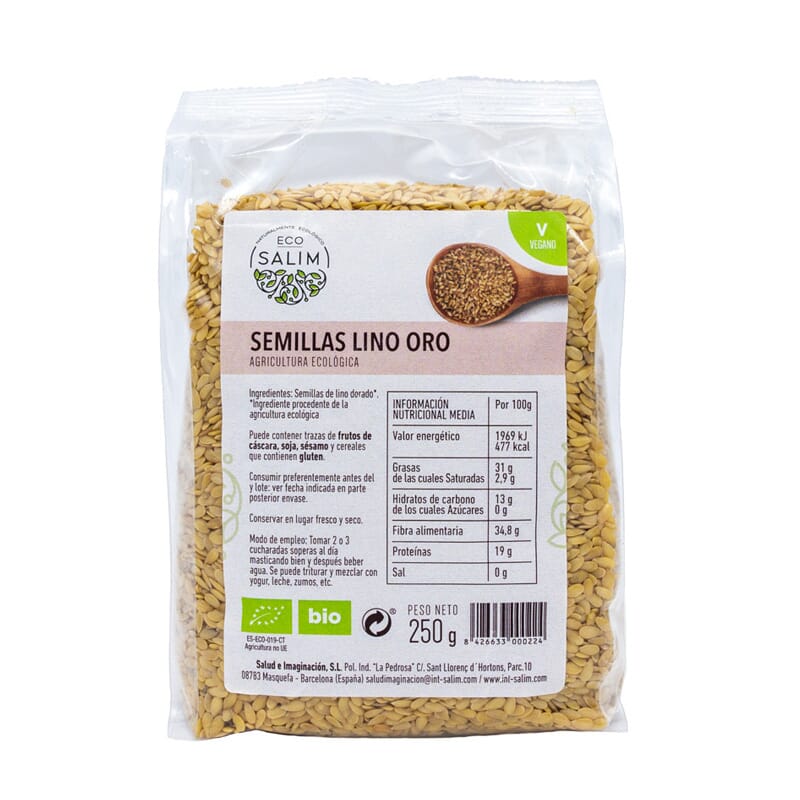 Semillas de Lino Oro Eco 250g