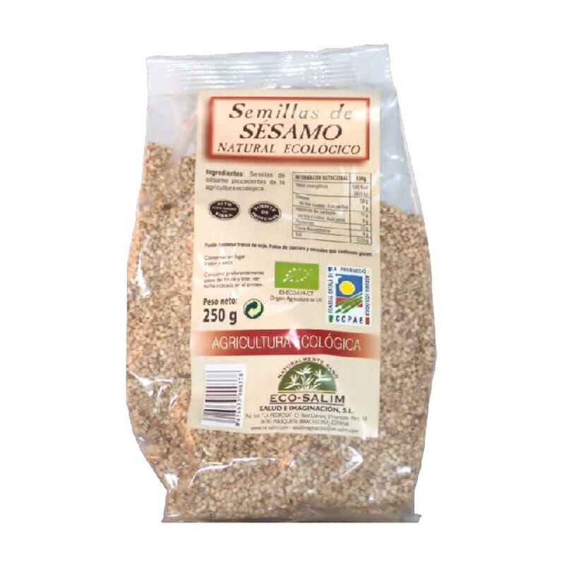 Semillas De Sésamo Natural 250g de Eco-Salim