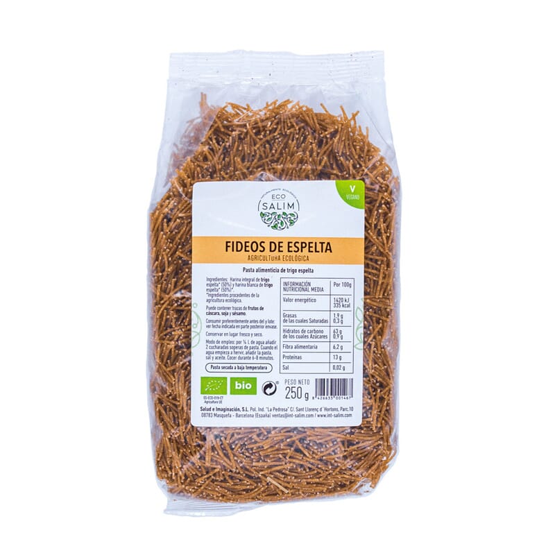 Fideos Con Harina Espelta Eco 250g