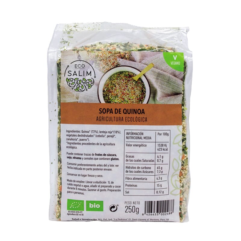 SOPA DE QUINOA BIO 250g