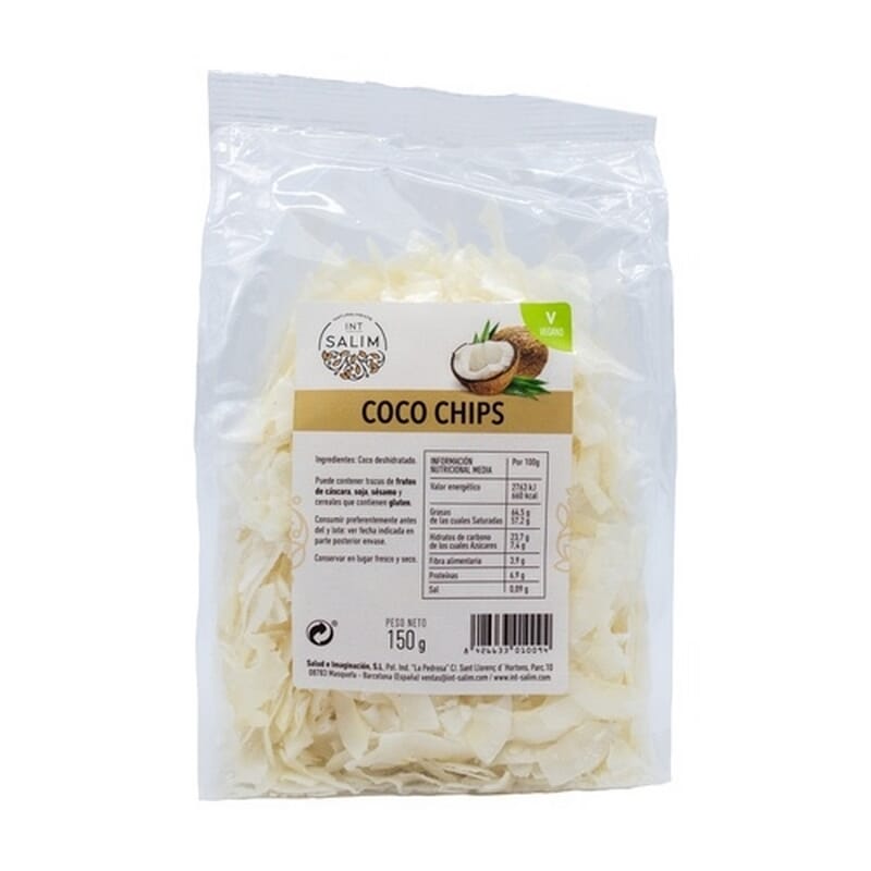 Chips De Coco Laminado Vegan 150g