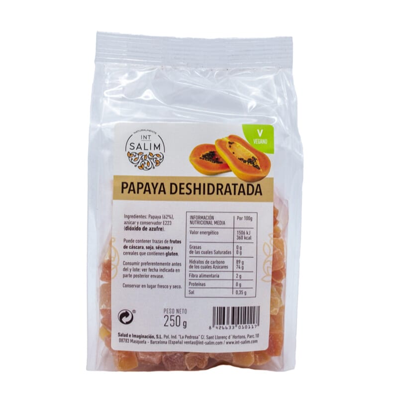 Papaya Deshidratada 250g