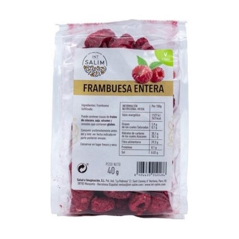 Frambuesa Entera Desecada 40g