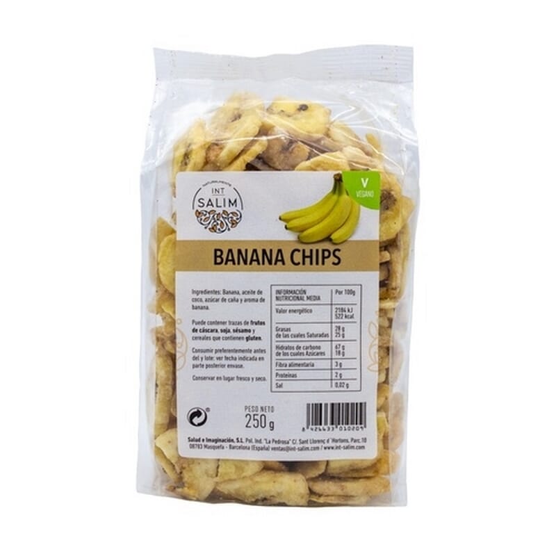 Banana Deshidratada Chips 250g