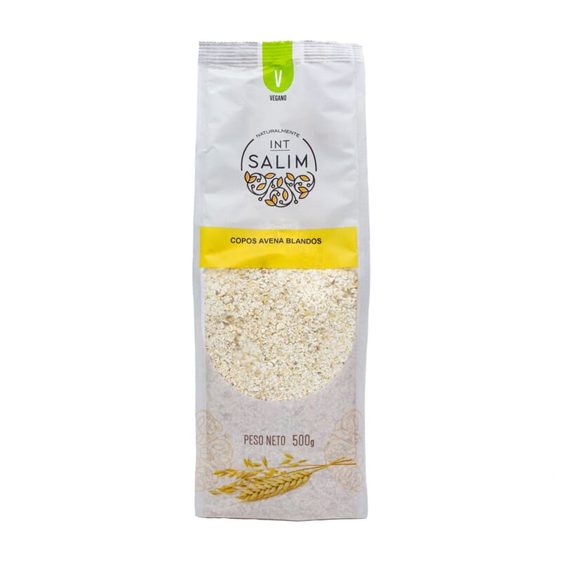 Copos Integrales De Avena Blandos Precocidos 500g