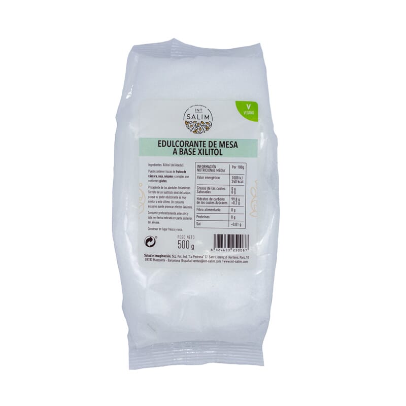 Edulcorante De Mesa Con Xilitol 500g