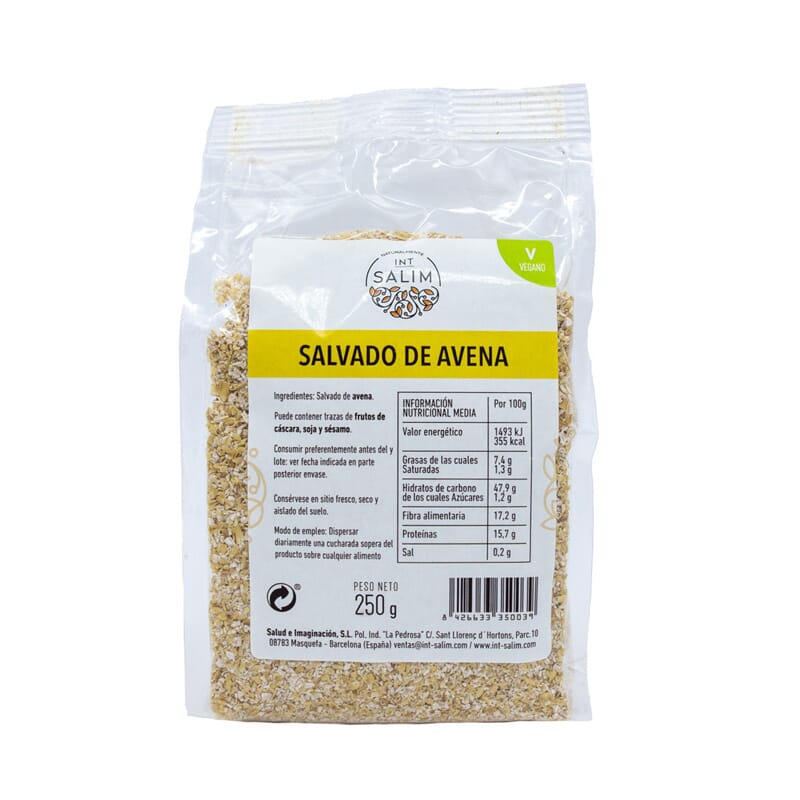 Salvado De Avena Integral 500g