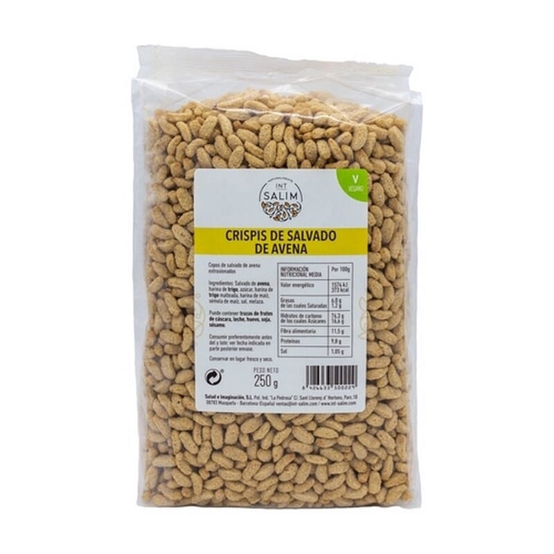 Crispis Salvado Avena Vegan 250g