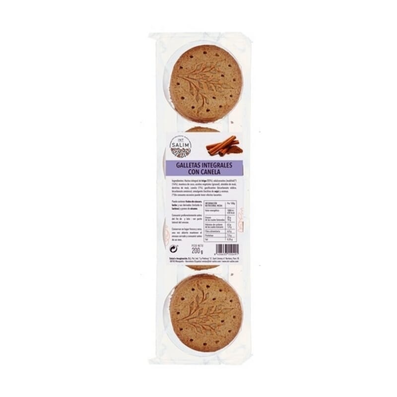 Galletas Integrales De Canela 200g