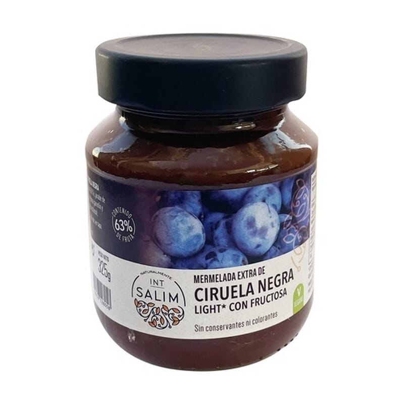 Mermelada De Ciruela Negra Light 325g