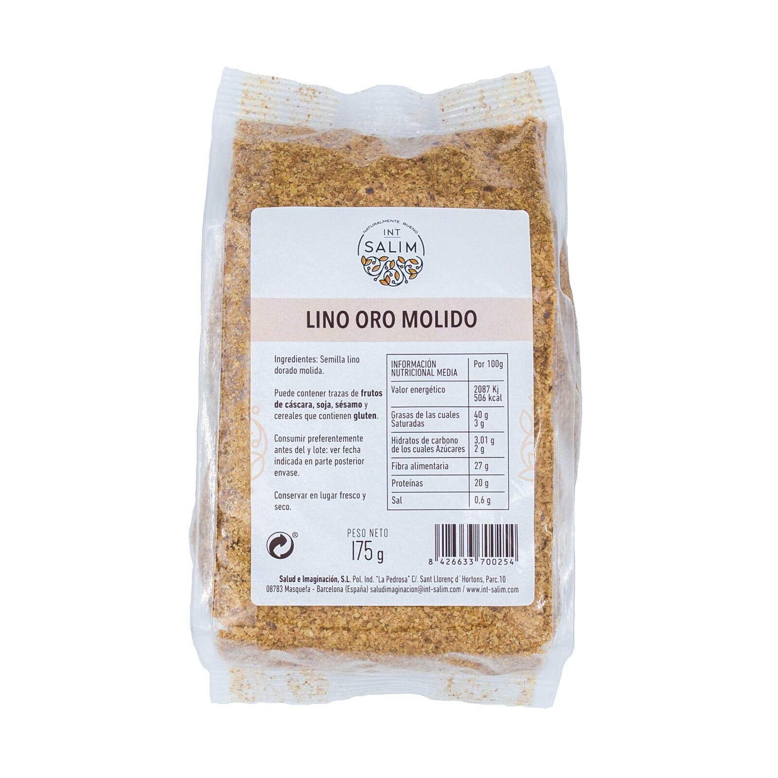 Lino Oro Molido 175g