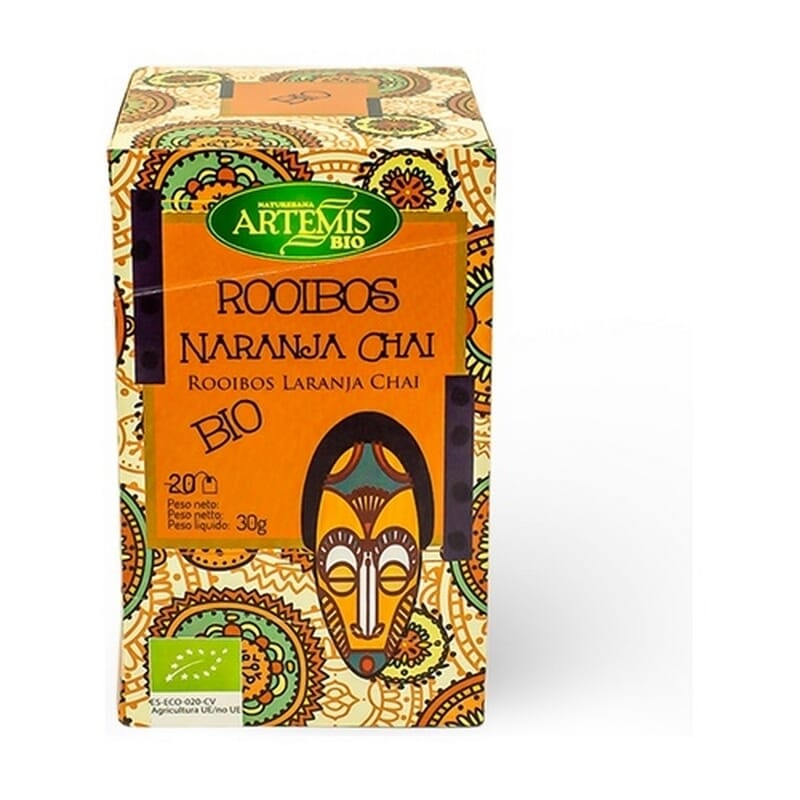 Té Rooibos Naranja y Chai Bio 20 Infusiones