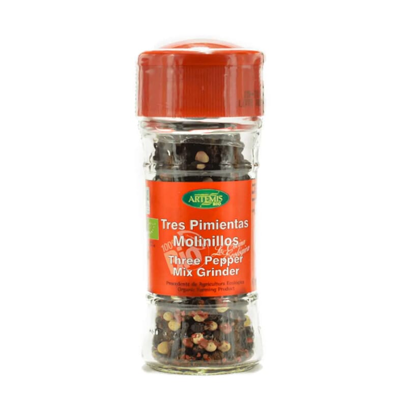 Tres Pimientas Con Molinillo Bio 35g