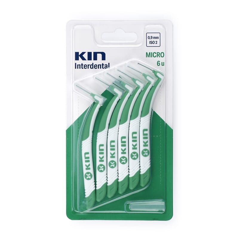 KIN INTERDENTAL CEPILLO MICRO 0,9mm 6 Ud