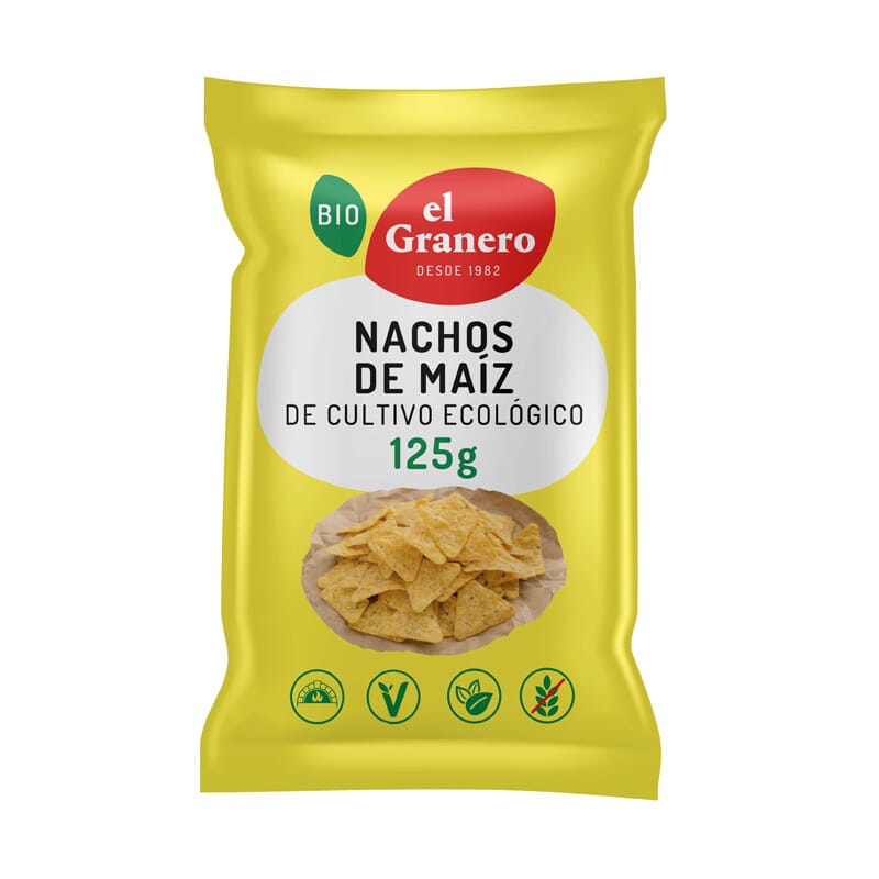 NACHOS DE MAÍZ BIO 125g